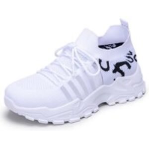 Unisex Black Chic Leopard Print Sneakers: Lightweight