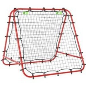 Double Sided Adjustable Football Rebounder Net - Outdoor Sports Training Game