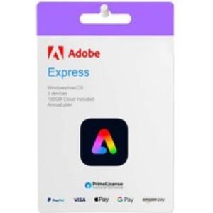 Adobe Express Premium Suite - 6 or 12-Month Licence with 195M+ Assets & AI | Wowcher