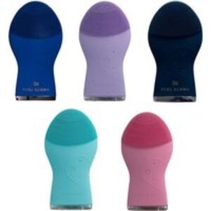 Ultrasonic Silicone Facial Cleansing Brush with 5 Vibration Levels - 5 Colours | Wowcher