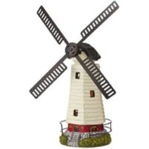Solar LED Windmill Garden Light - Weatherproof Outdoor Ornament | Wowcher