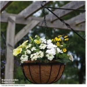 Hanging Flower Baskets with Coco Liner - Up to 8 Pack