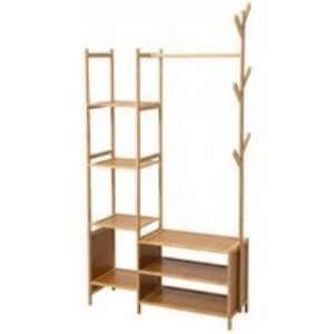 Multifunctional Coat Rack with Hanging Rod