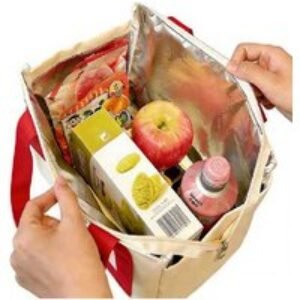 Insulated Lunch Bag & Waterproof Desk Mat Set - Thermal