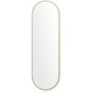 Gold Metal Full-Length Wall Mirror - 50cm x 160cm | Wowcher