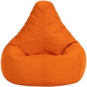 Kids' Dalton Indoor/Outdoor Bean Bag - Orange | Wowcher