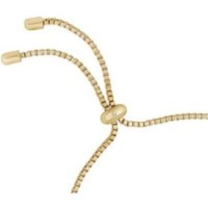Gold Adjustable Crystal Bracelet - Diamond Style London Java