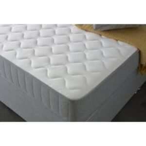 Grey Castle Memory Foam Spring Mattress - 5 Sizes! | Wowcher