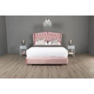 Rosie Luxury Plush Velvet Bed Frame & Ottoman Storage Base | Wowcher