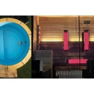 Hot Sauna & Cold Water Bath Contrast Therapy for 1-4 people - Locharmill Wellness Retreat
