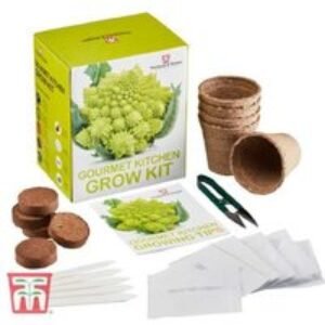Gourmet Kitchen Herb Seed Grow Kit - Complete Indoor Gardening Set | Wowcher
