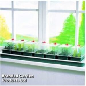 Super 7 Electric Windowsill Propagator - 7-Tray Heated Seed Starter | Wowcher