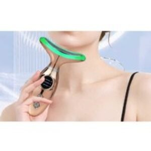 4-in-1 LED Facial Cleansing & Neck Massage Device - Multi-Function Skincare Tool | Wowcher