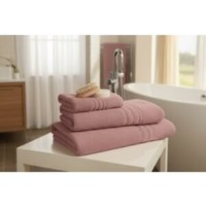 Hampton 100% Cotton Hand or Bath Towels - 4 Pack
