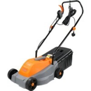 LawnForce 1200W Electric Corded Lawnmower - 32cm Cut & 25L Grass Collector | Wowcher