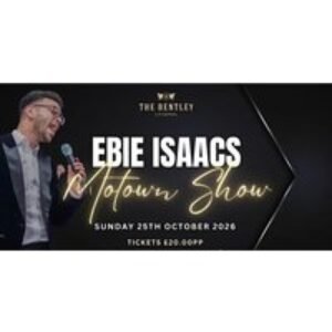 Motown Magic Evening Starring Ebie Isaacs: Ticket & Meal on 25 October | Wowcher
