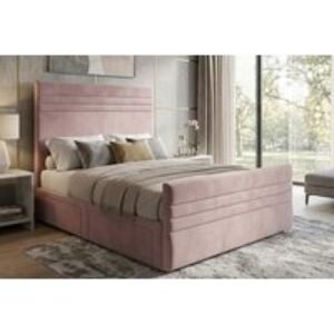 Madrid Divan Bed with Mattress and Storage Options - 6 Sizes & 7 Colours | Wowcher