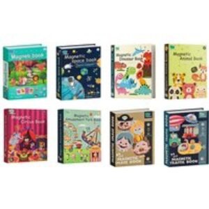 Kid's DIY Early Education Magnetic Puzzle Set Book - 8 Themes | Wowcher