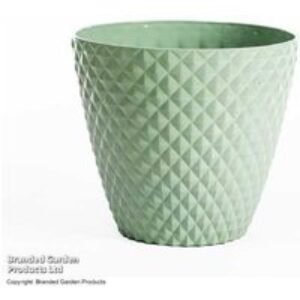 Sage Green Diamond Planter - Eco-Friendly