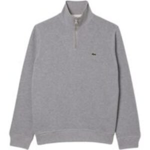 Lacoste Classic Zip Up Quarter Zip Sweatshirt for Men in 6 Colours and All Sizes | Wowcher