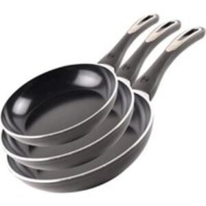 MasterChef Non-Stick 3-Piece Frying Pan Set with Swiss Aluminum | Wowcher