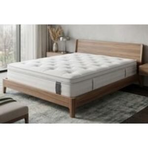 Luxe Pillow Mattress: Plush Pillow Top for Ultimate Nightly Comfort - 6 Sizes | Wowcher