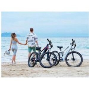 Samebike XD26-II-FT-BU Electric Mountain Bike Toy - Ages 8+