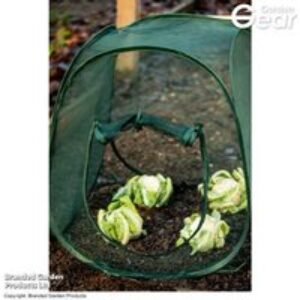 Garden Gear Weatherproof Compact Pop-Up Cloche - Mesh Plant Protector with Steel Frame & Secure Pegs | Wowcher