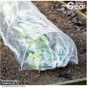PE Greenhouse Tunnel Storage Shelter - Weatherproof Plant Protection & Garden Equipment Cover | Wowcher