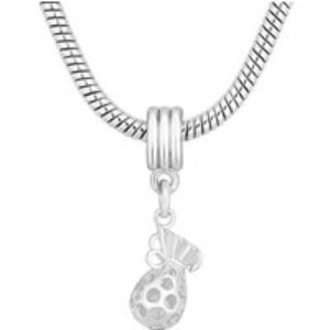 Diamond Style London Rainbow Treasure Charm Bracelet - Silver-Tone