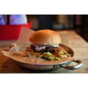 Speciality Burger & Fries with Prosecco - Rox Burger