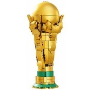 Football World Cup Championship Trophy Building Block Kit | Wowcher