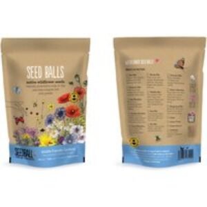 Random Selection of 250 Wildflower Seedballs for a Thriving Wildlife Garden - 7500 Seeds! | Wowcher