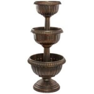 3-Tiered Chelsea Planter - Vertical Outdoor Herb & Flower Display | Wowcher