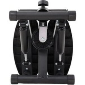 Hydraulic Fitness Stepper with Dual Resistance and LED Tracker - Black | Wowcher