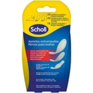 Scholl Anti-Blister Dressings Blister Pack Of 5 Units