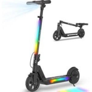 isinwheel® S7 Glow Adjustable Kids E-Scooter
