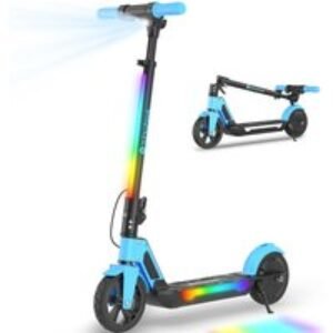 isinwheel® S7 Glow Adjustable Kids E-Scooter