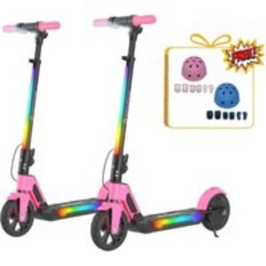 isinwheel® S7 Glow Adjustable Kids E-Scooter