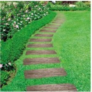 Eco-Friendly Recycled Rubber Garden Sleepers - Durable