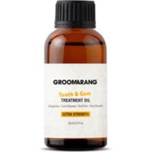 Natural Tooth & Gum Treatment Oil Set with Tongue Scraper - Botanical Oral Care