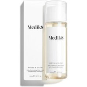 Medik8 Press & Glow | PHA Exfoliating Toner | 200ml Press & Glow Refill™  - 200ml