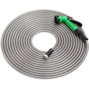 Hose Hero 50ft Heavy-Duty Anti-Kink Garden Hose - Flame & UV Resistant | Wowcher
