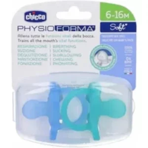 Chicco Physio Soft Silicone Pacifier Blue 6-12M