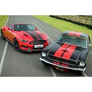 PRICE DROP! Muscle Car Driving Experience - Ford Mustang V8 GT or 1965 V8 - 3+ Laps - 17 Locations - PSR Experience | Wowcher