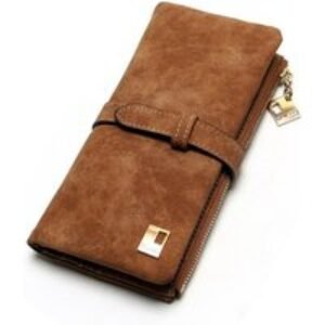 Brown Women's Faux Suede Purse - Perfect for Summer Style! | Wowcher