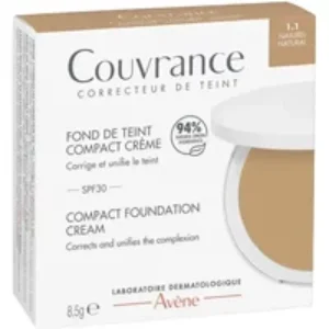 Couvrance Compact Cream Foundation 1.1 Natural