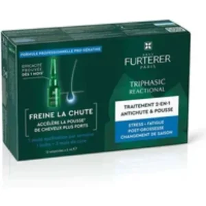 Rene Furterer Triphasic Anti-Hair Loss Treatment 12 Ampoules