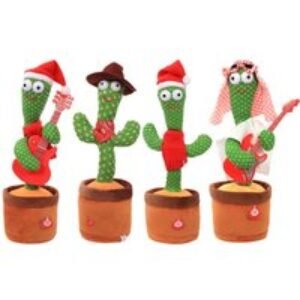 Dancing Cactus Interactive Plush Toy - 4 Fun Designs