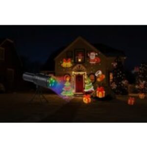 LED Christmas Projector Light - 12 Patterns | Wowcher